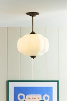 Eloise Glass Semi-Flush Mount