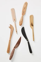 Wooden Spreaders, Set of 6