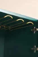 Optical Inlay Bar Cabinet