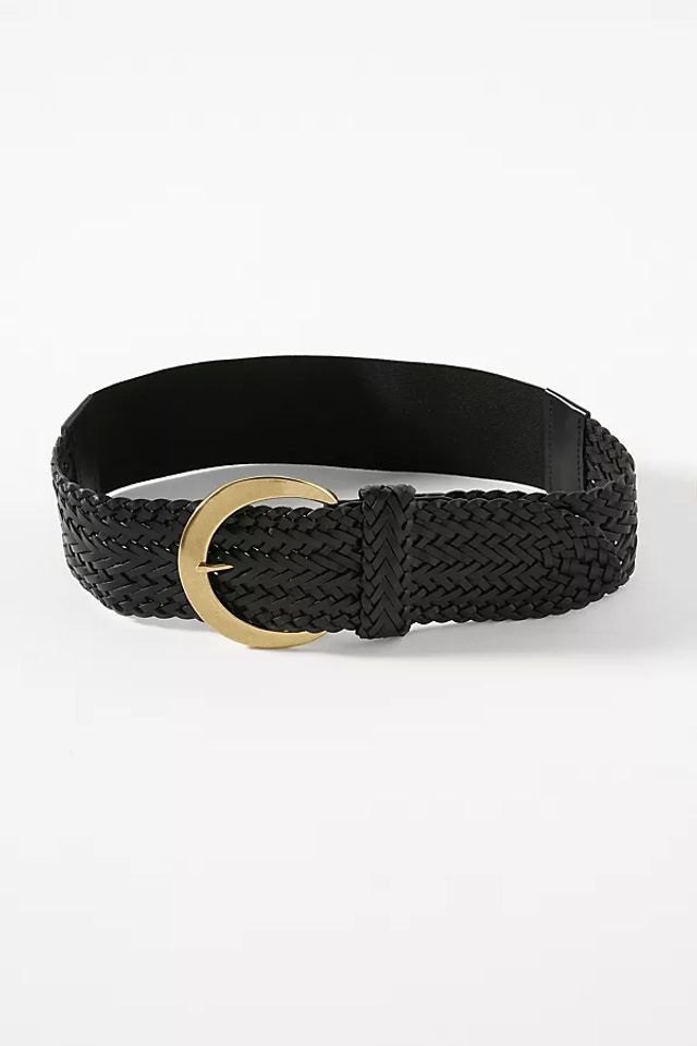 Leather belt Anthropologie Black size Not specified International in Leather  - 27123903