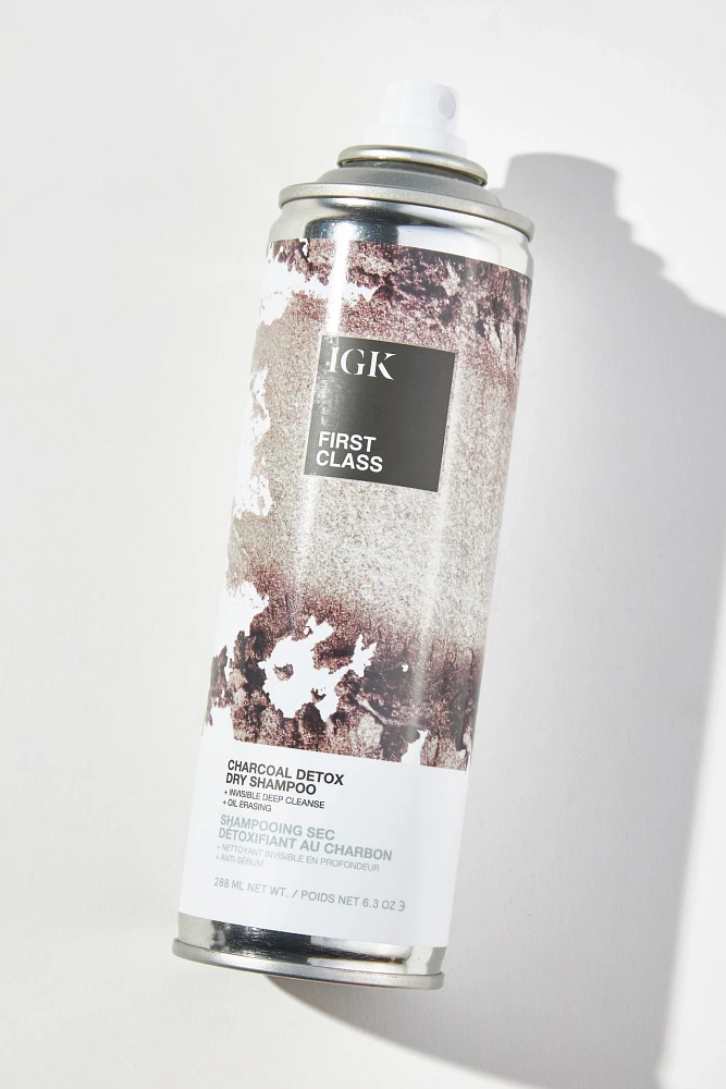 IGK First Class Charcoal Detox Dry Shampoo