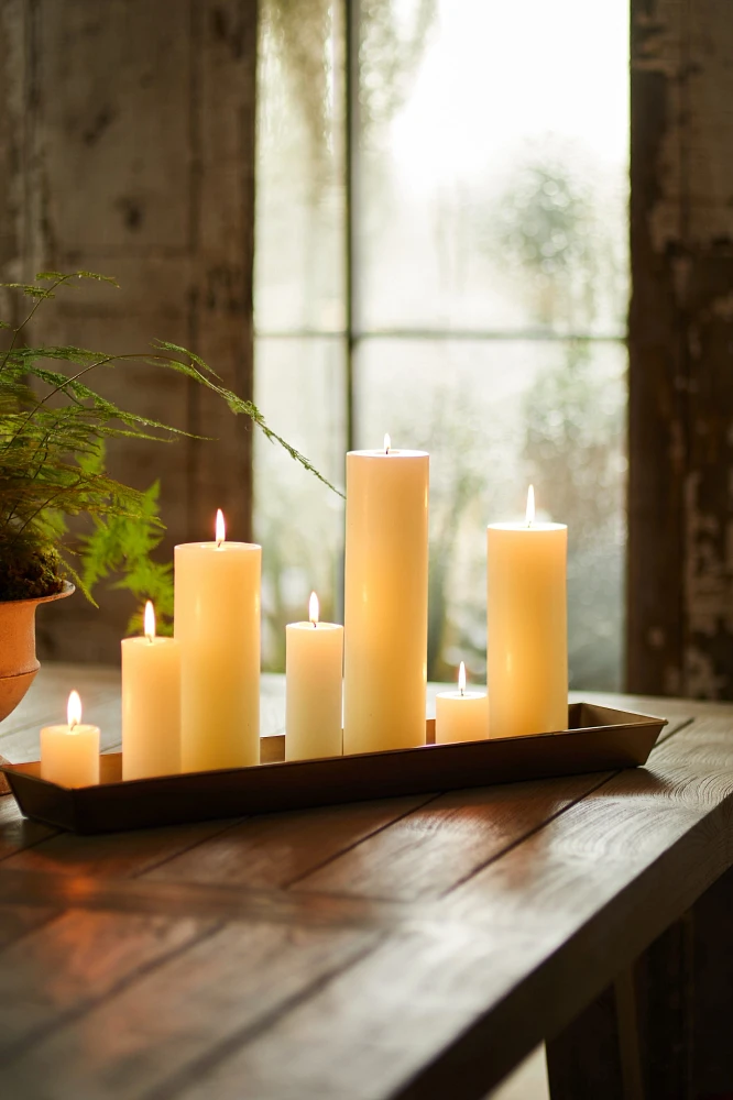 Pillar Candle, Unscented