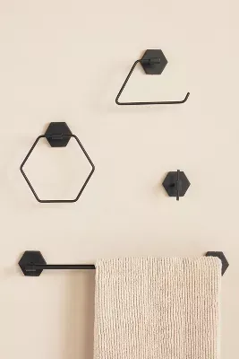 Hexagon Towel Bar