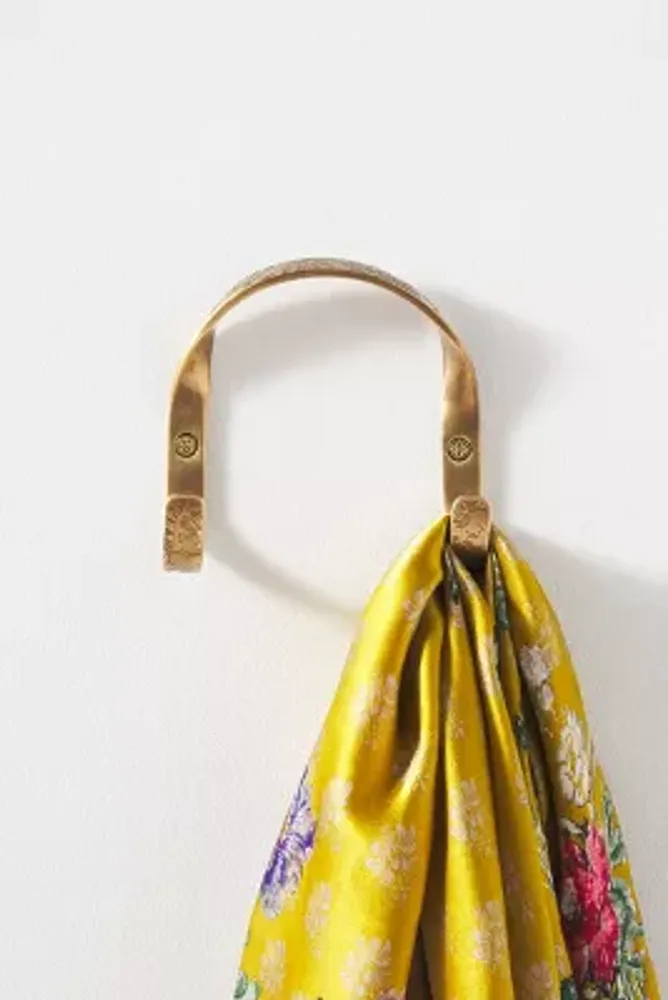 Anthropologie Hallie Monogram Hook