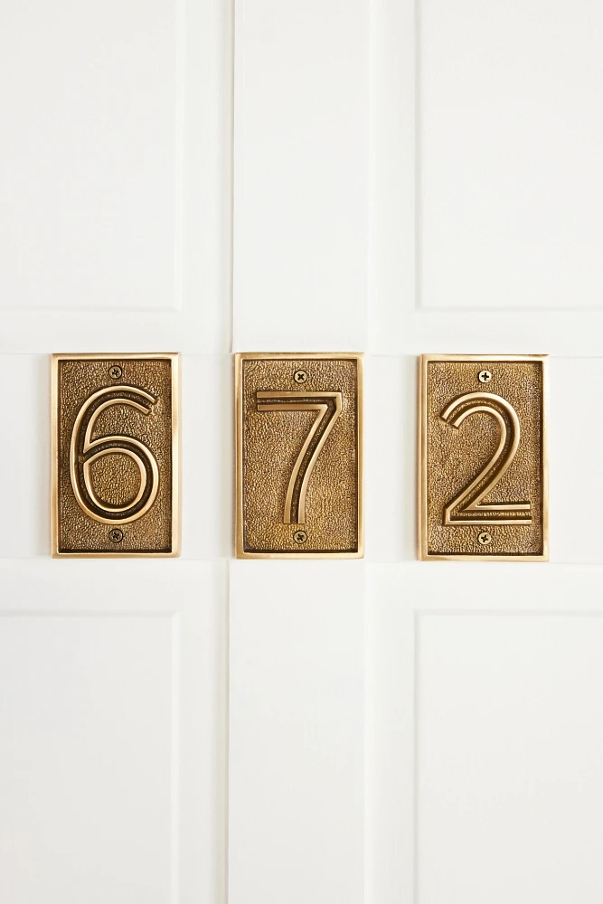 Maribel House Numbers