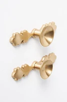 Kiera Leaf Kitchen Knobs, Set of 2