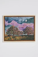 Golden Oak Trees Wall Art