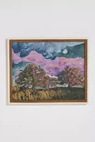 Golden Oak Trees Wall Art