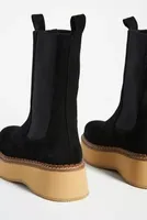 Paloma Barcelo Platform Chelsea Boots