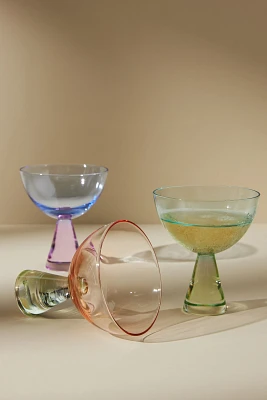 Ramona Coupe Glasses, Set of 4