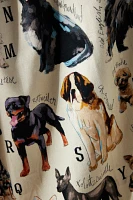 Dog Breeds A-Z Dish Towel