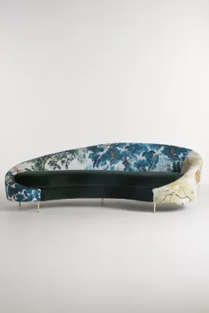 Judarn Asymmetrical Serpentine Sofa