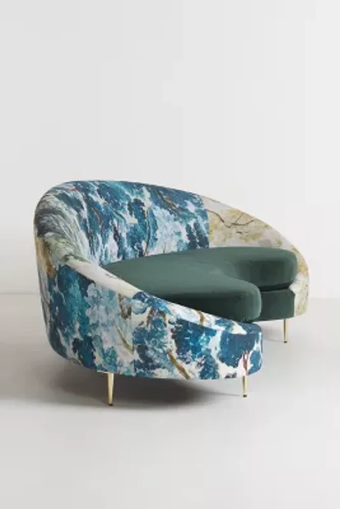 Judarn Asymmetrical Serpentine Sofa