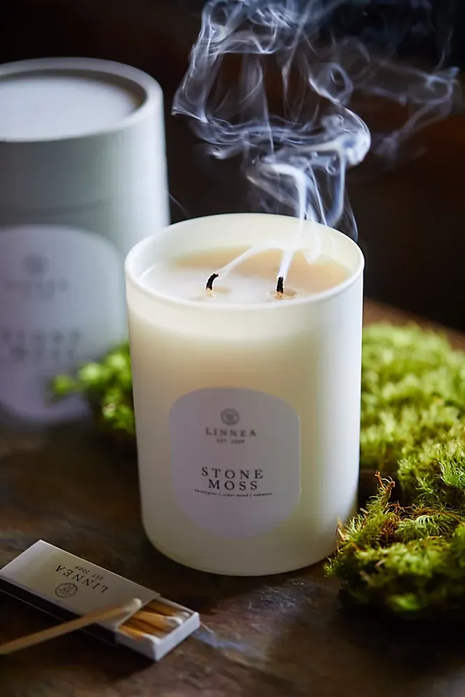 Linnea Candle, Stone Moss