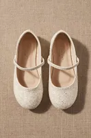 Kailee P. Ridley Glitter Mary Jane Flower Girl Flats