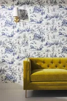 Seasons Toile Wallpaper