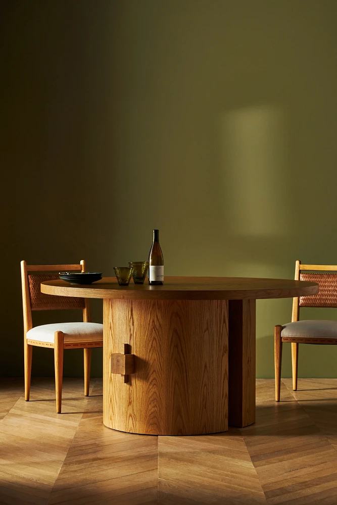 Amber Lewis for Anthropologie Pedestal Dining Table