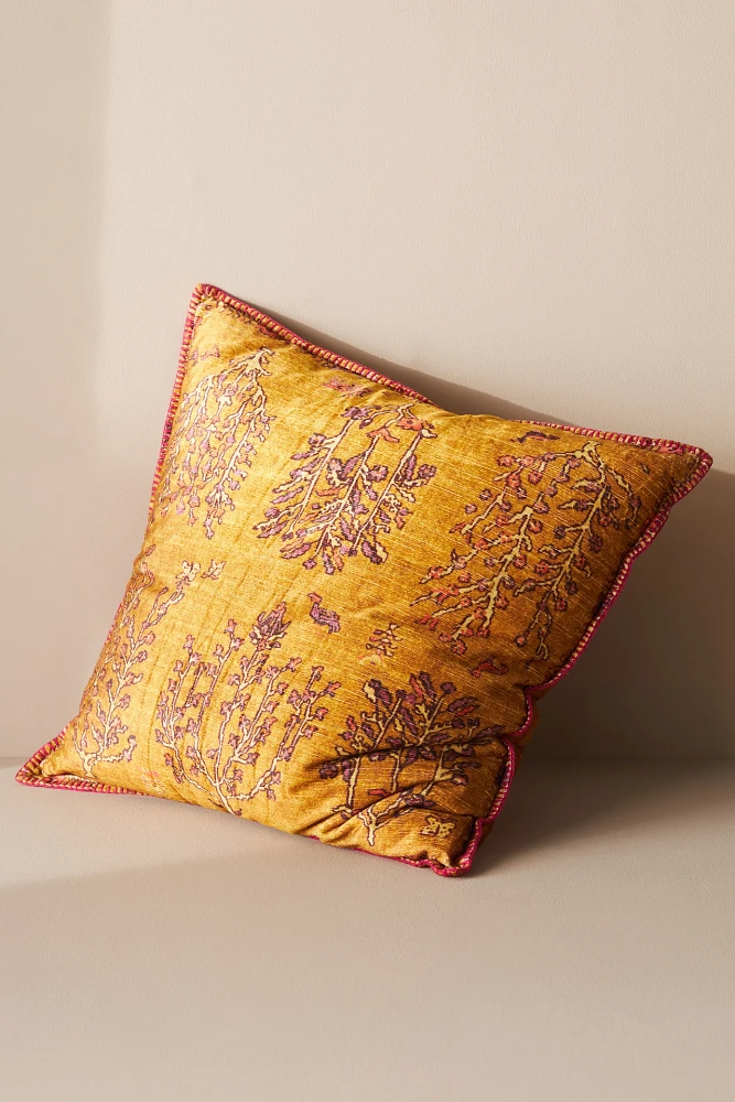 Velvet Minerva Pillow