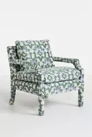 Astrea Jacquard-Woven Delaney Chair