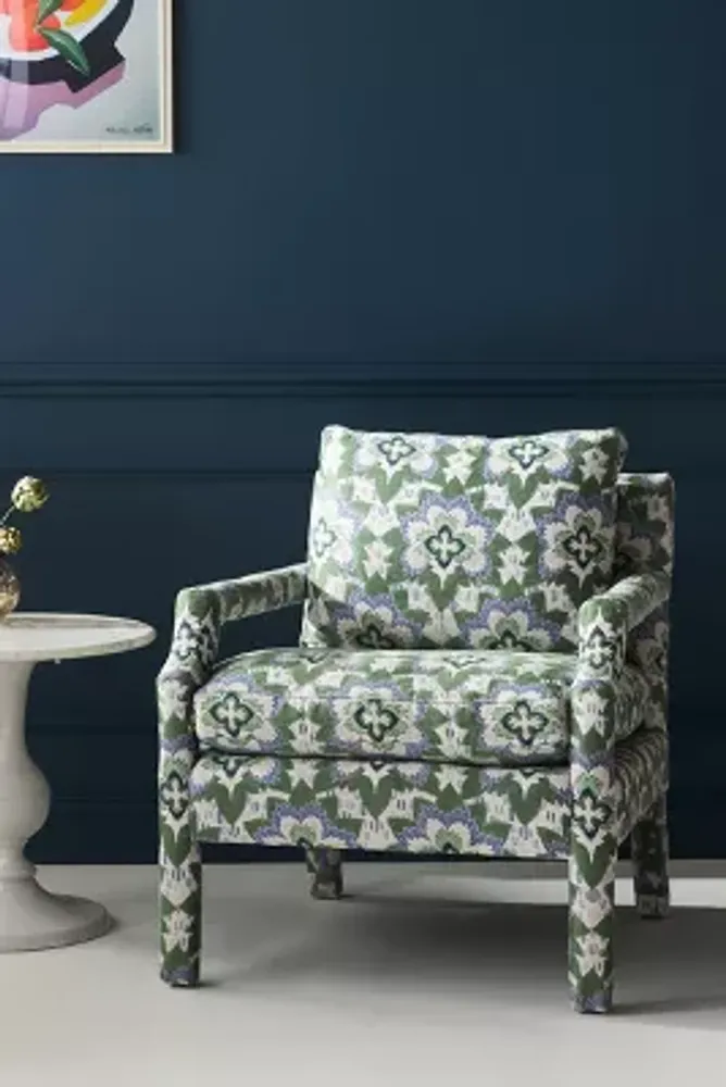 Anthropologie Astrea Jacquard-Woven at Summit The Farm Chair | Fritz Delaney
