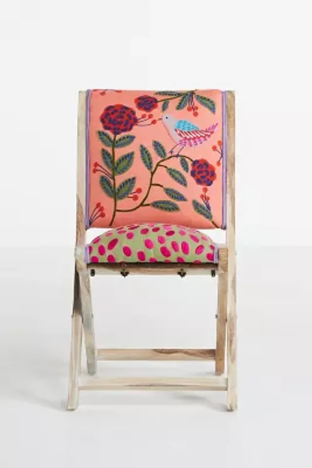 Anthropologie-inspired Folding Chair Cushions