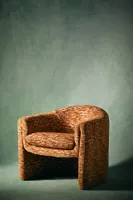 Mosley Chenille Sculptural Chair