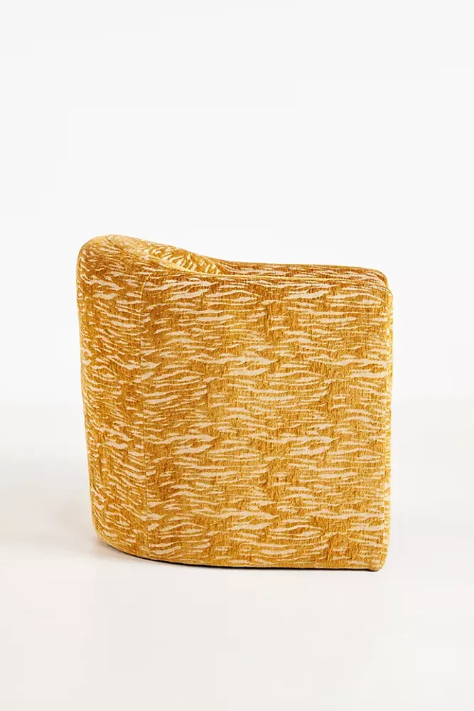 Mosley Chenille Sculptural Chair