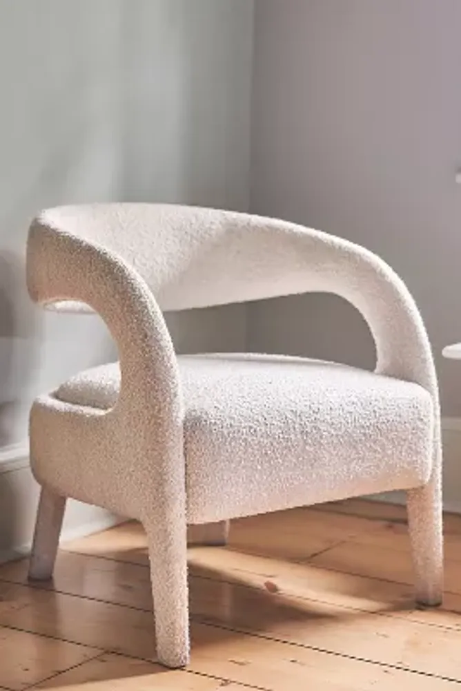 Bouclé Hagen Accent Chair