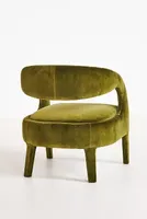 Velvet Hagen Accent Chair