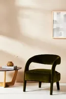 Velvet Hagen Accent Chair