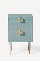 Lacquered Regency Nightstand