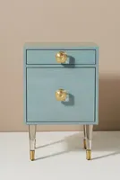 Lacquered Regency Nightstand