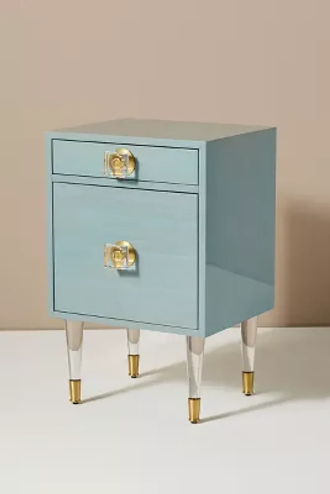 Lacquered Regency Nightstand