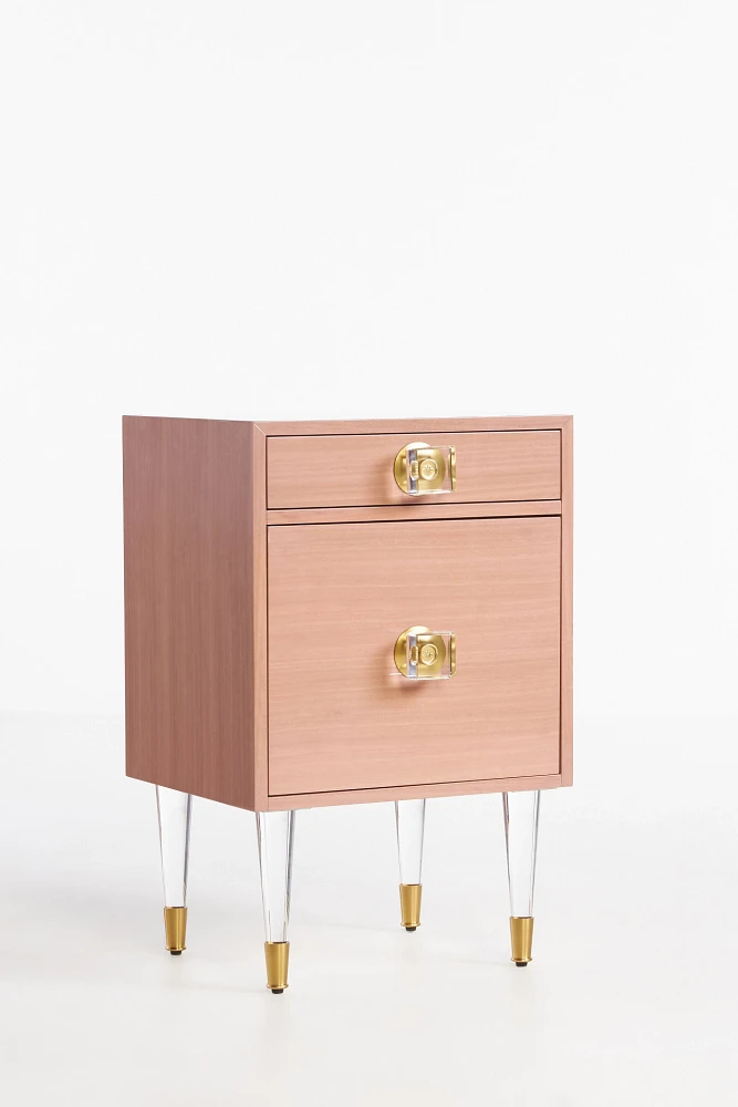 Lacquered Regency Nightstand