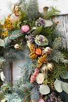 Fresh Noble Fir, Incense Cedar + Eucalyptus Wreath