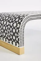 Moroccan Inlay Waterfall Coffee Table