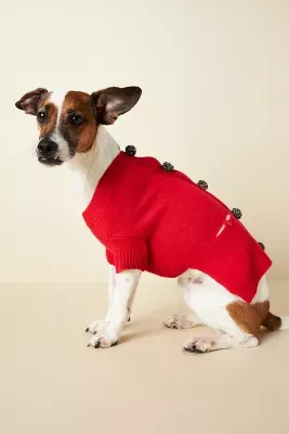 WARE of the Dog Pommed Wool Sweater