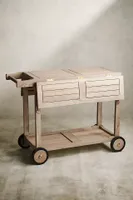 Outdoor Teak Trolley