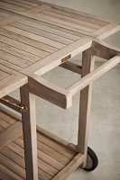 Outdoor Teak Trolley