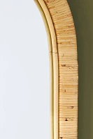 Rattan Lozenge Mirror