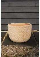 Paloma Ceramic Bowl Planter, 18"