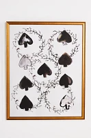 Black Spades Wall Art