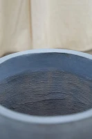 Fiber Concrete Rounded Pot