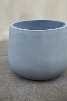 Fiber Concrete Rounded Pot