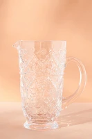 The Bombay Handblown Glass Pitcher