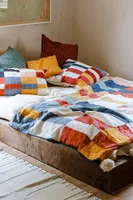 Anchal Multi-Check Quilt Throw
