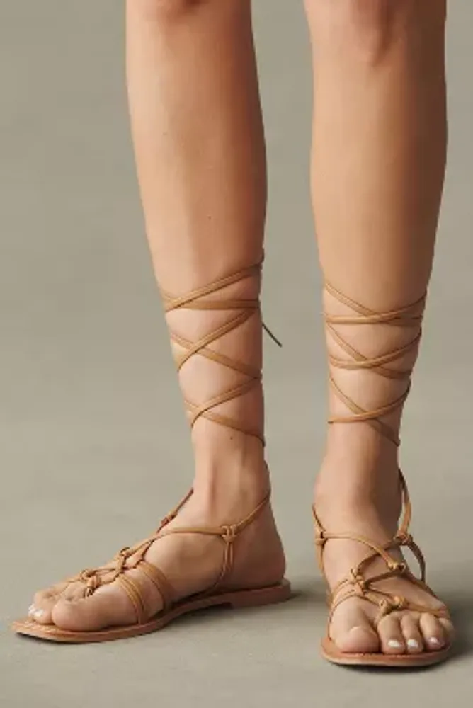 Tie-Up Gladiator Sandals