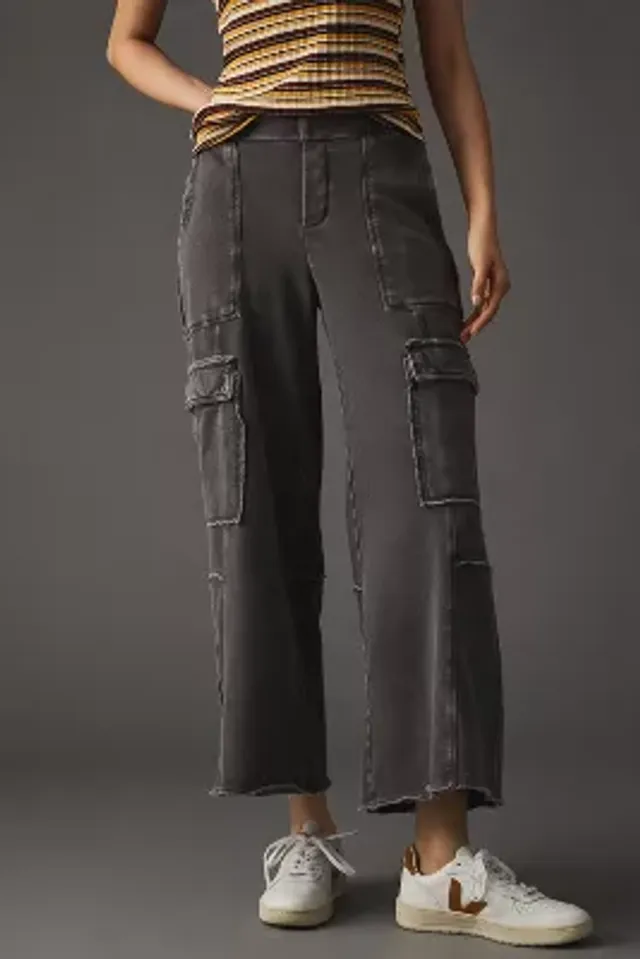 Daily Practice by Anthropologie Utility Wide-Leg Pants
