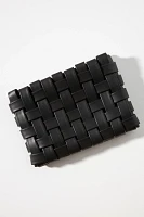 Lindy Woven Clutch