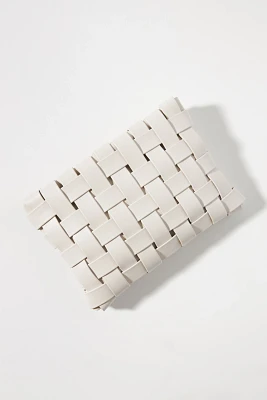 Lindy Woven Clutch